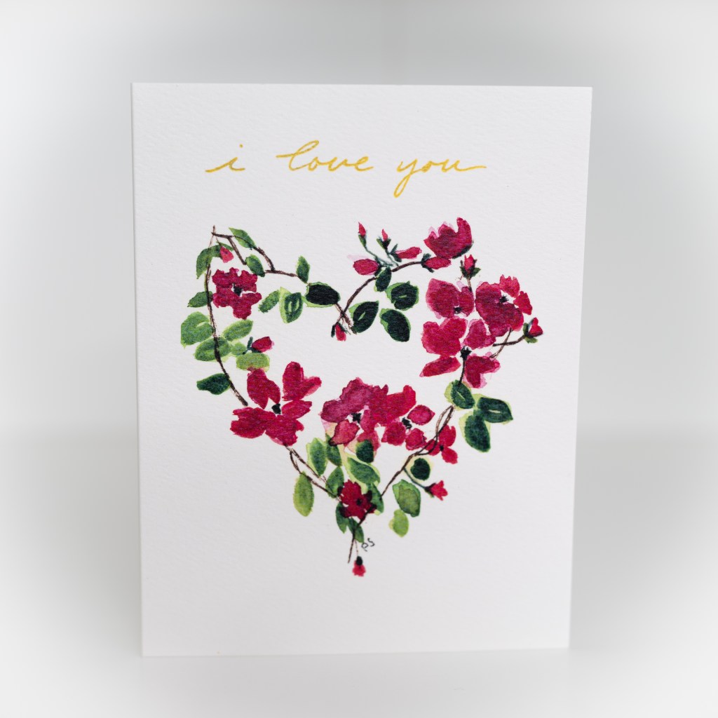 Heart Wreath Card